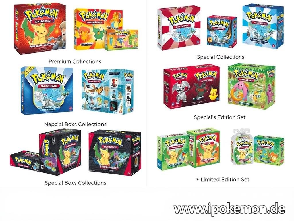 Spezial- und Sammlerkollektionen für Pokémon Karten Händler