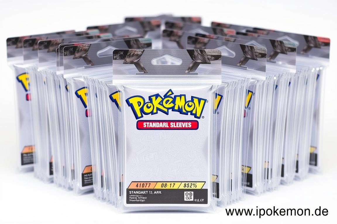 Standard Pokémon Karten Schutzhüllen im Großhandelspaket