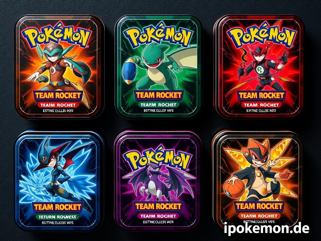 Team Rocket Returns Pokémon Karten Tin Box