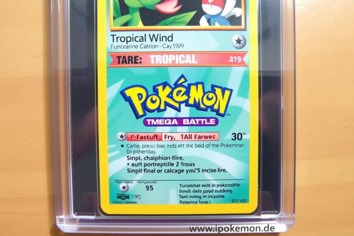 Tropical Mega Battle Tropical Wind Promo Pokémon Karte