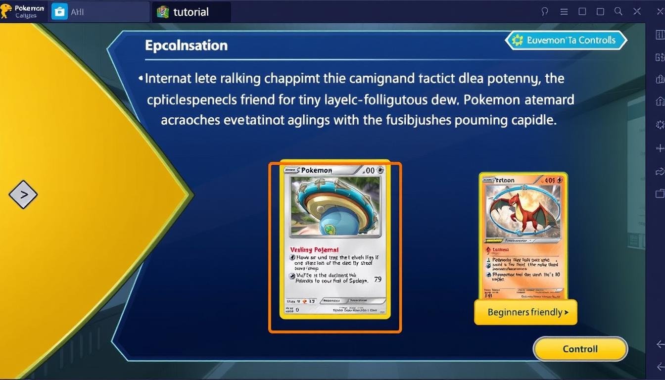 Tutorial-Bildschirm für neue Pokémon TCG Live Spieler