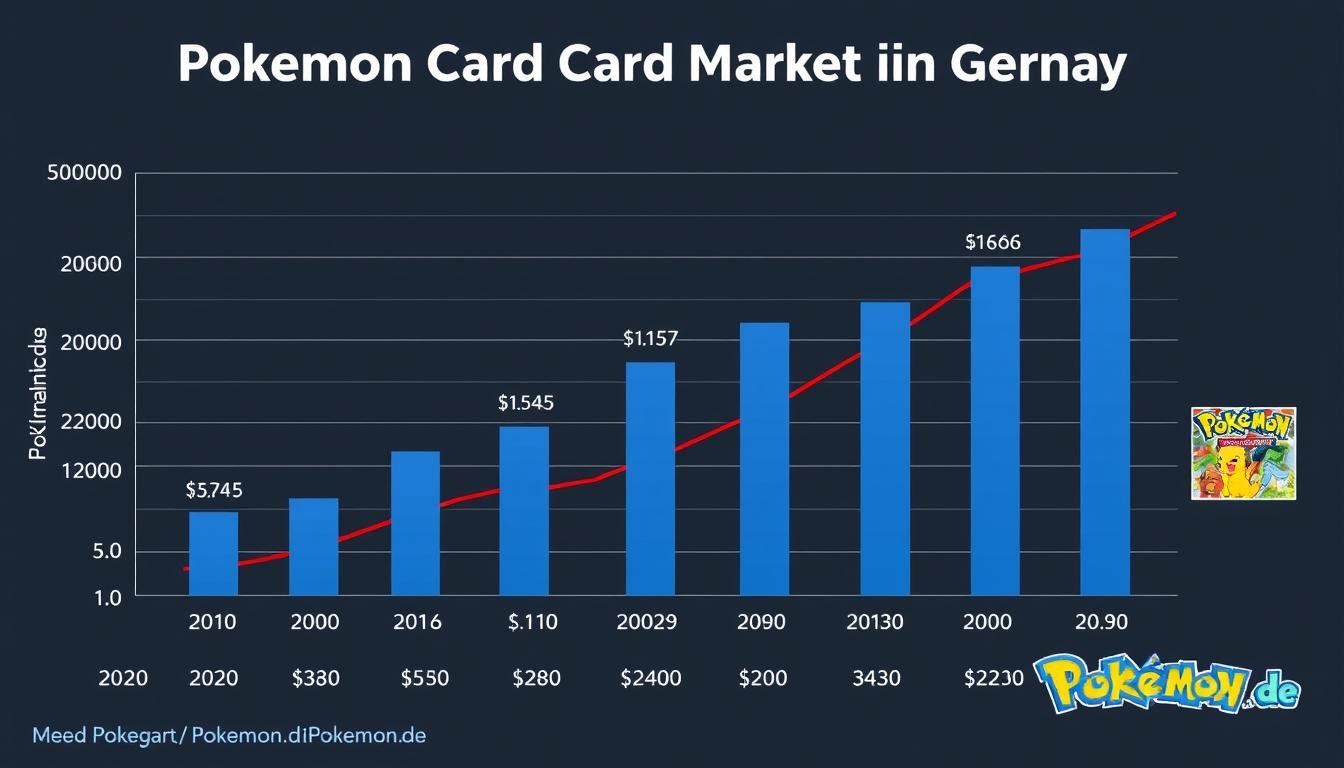 Übersicht des deutschen Pokémon Karten Marktes mit Verkaufszahlen und Trends