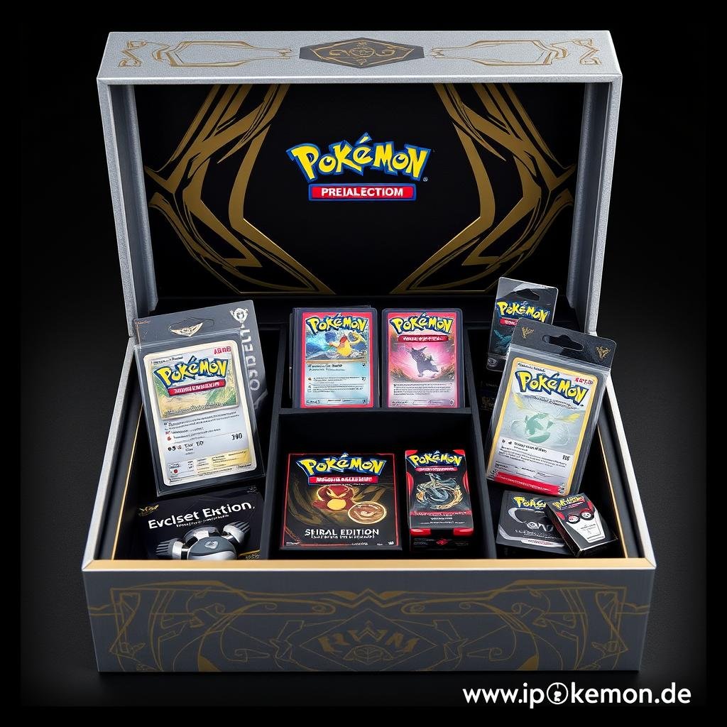 Ultra-Premium Pokémon Karten Kollektion mit Metallkarten
