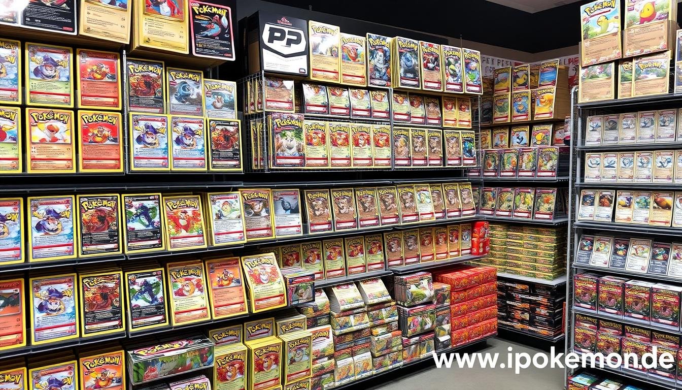 Umfangreiches Pokémon Karten Großhandelssortiment