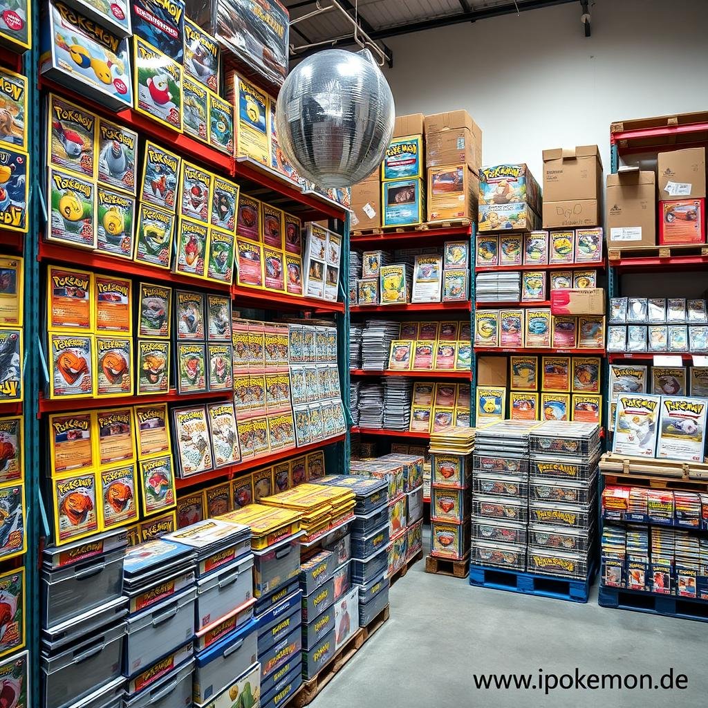 Umfangreiches Sortiment an Pokémon Karten für Großhändler