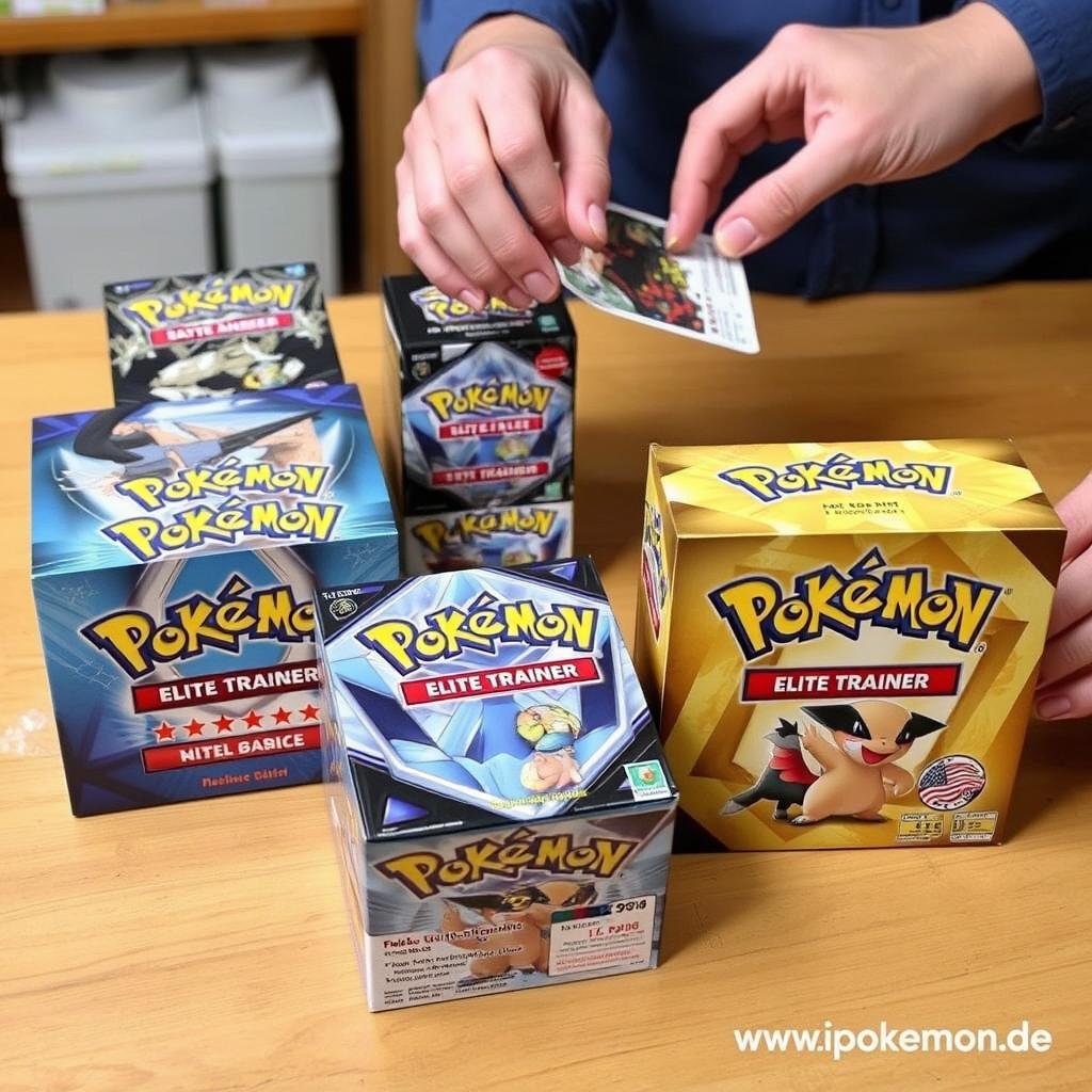 Verpackungsintegrität von Pokémon Produkten