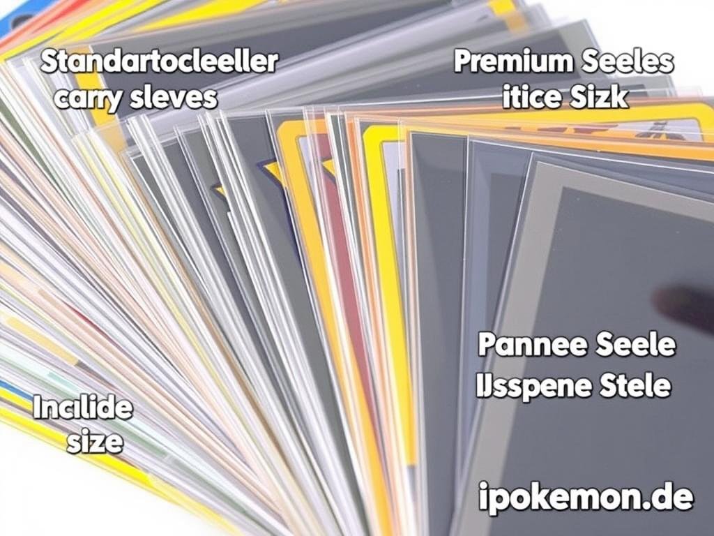 Verschiedene Arten von Pokémon Karten Schutzhüllen