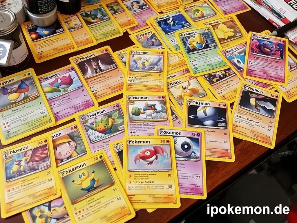 Verschiedene Arten von gefälschten Pokémon Karten
