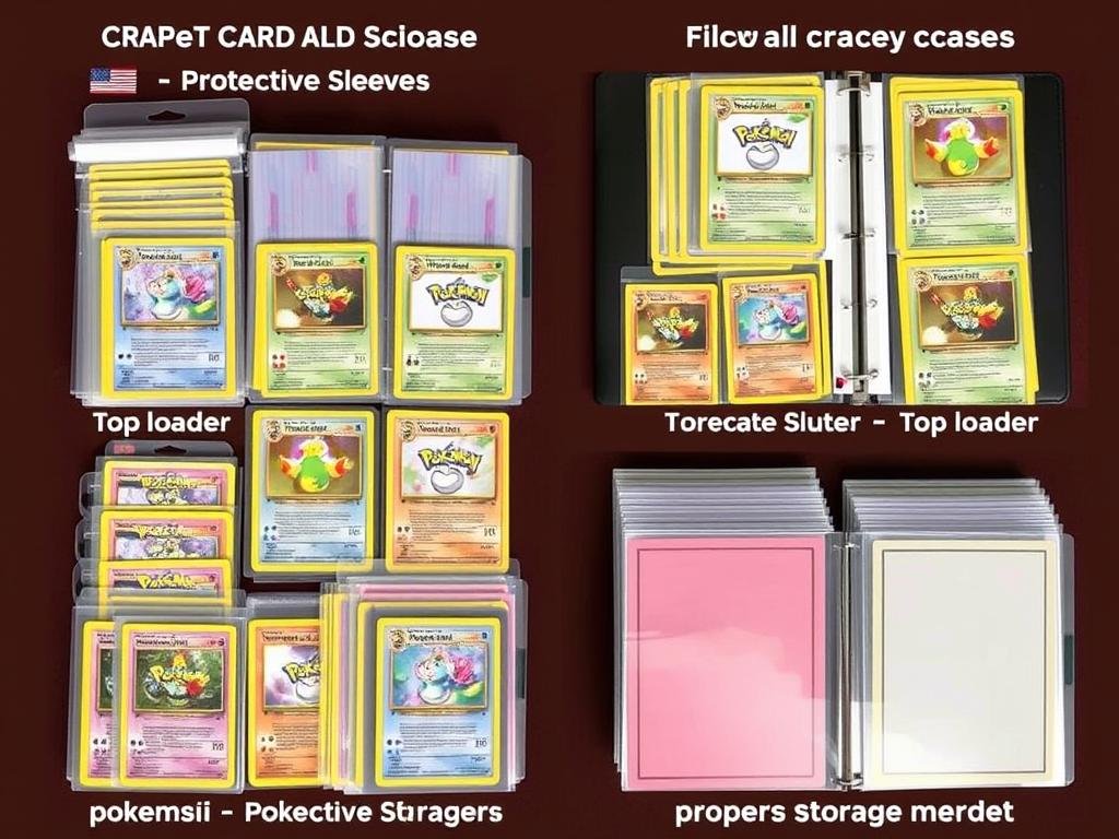 Verschiedene Aufbewahrungsmethoden für Pokémon Karten