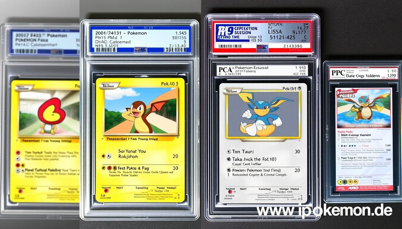 Verschiedene Grading-Services im Vergleich