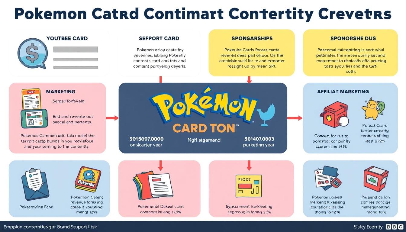 Verschiedene Monetarisierungsstrategien für Pokémon Karten Booster Content Creator