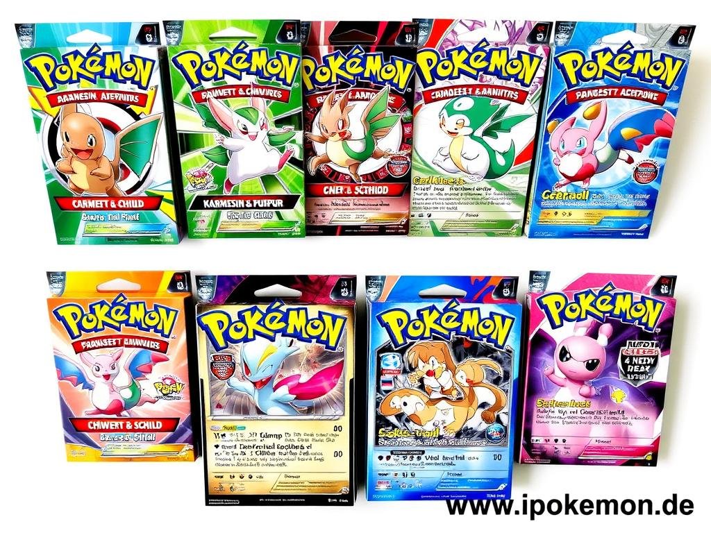 Verschiedene Pokémon Karten Editionen im Preisvergleich