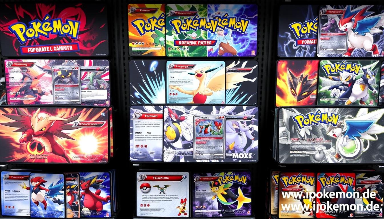 Verschiedene Pokémon Karten Spielmatten im Großhandelsangebot