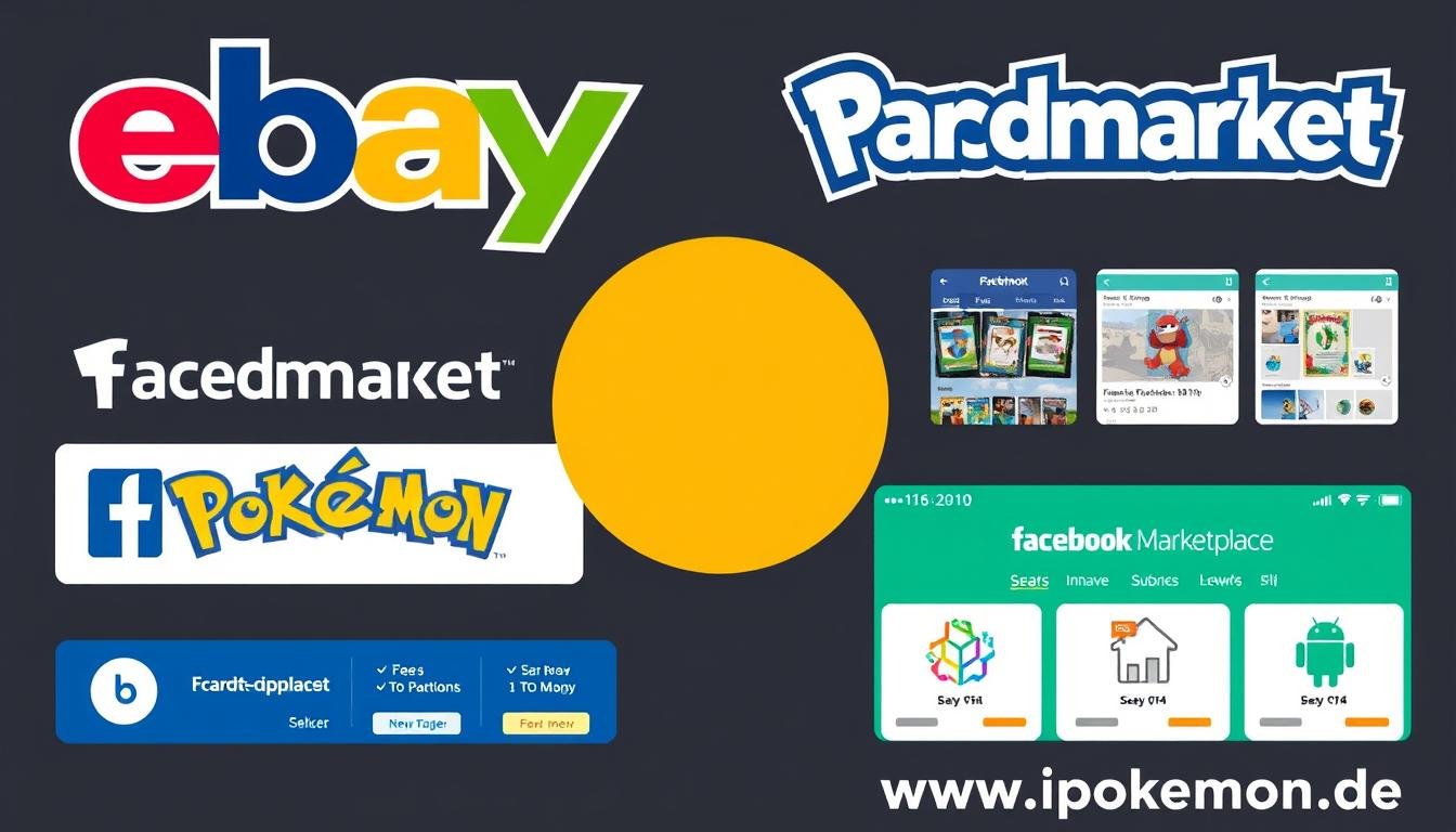 Verschiedene Verkaufsplattformen für Pokémon Karten