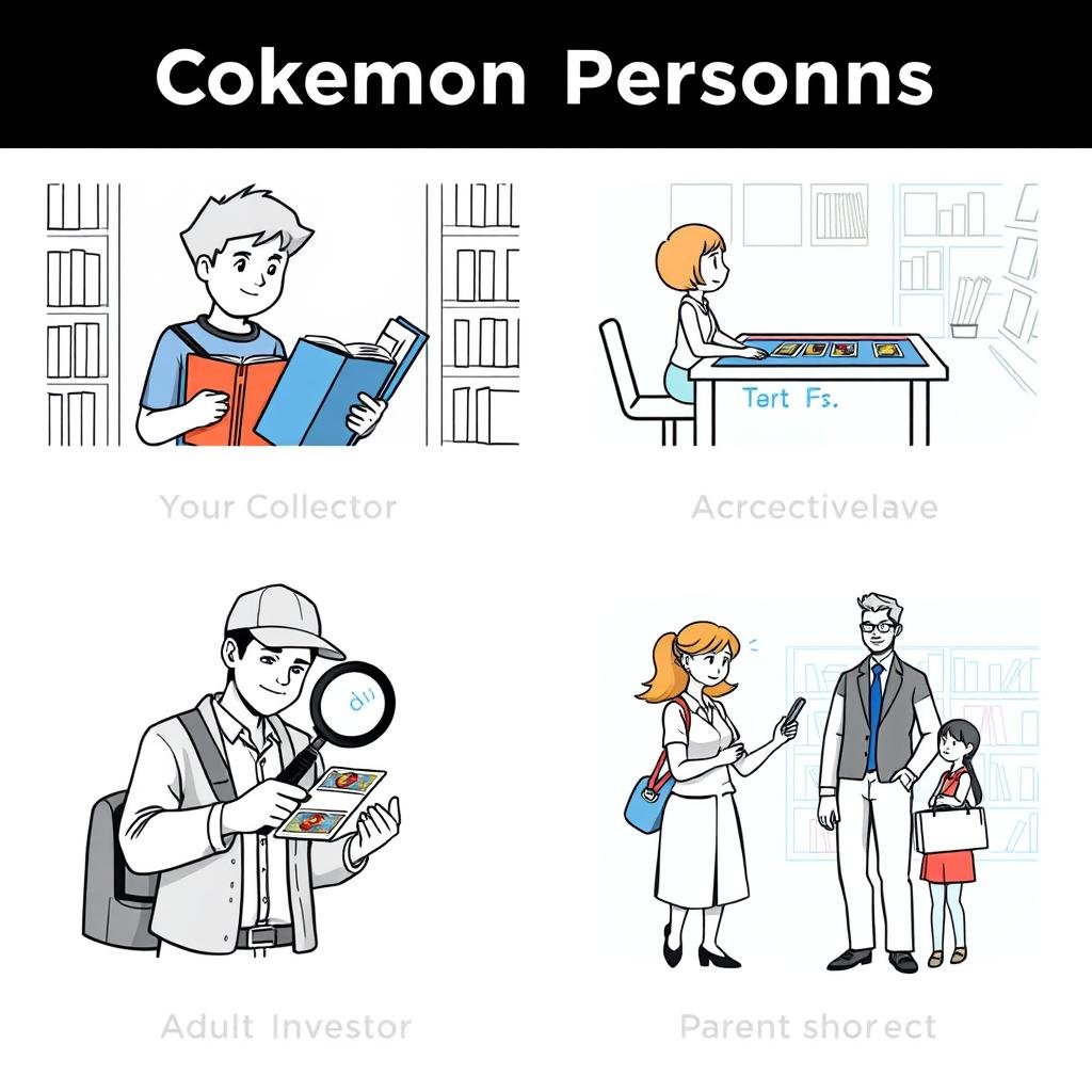Verschiedene Zielgruppen für Pokémon Karten Händler
