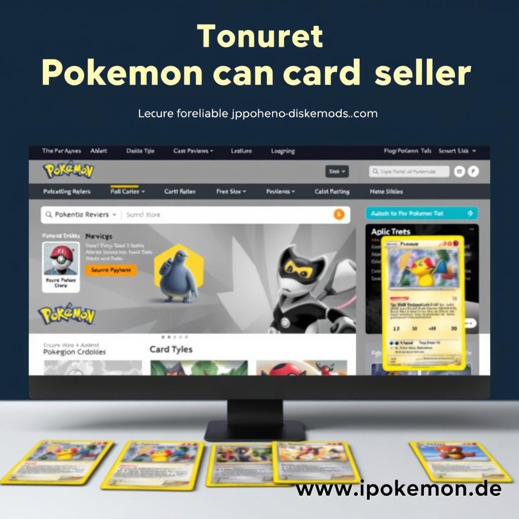Vertrauenswürdiger Pokémon Karten Händler