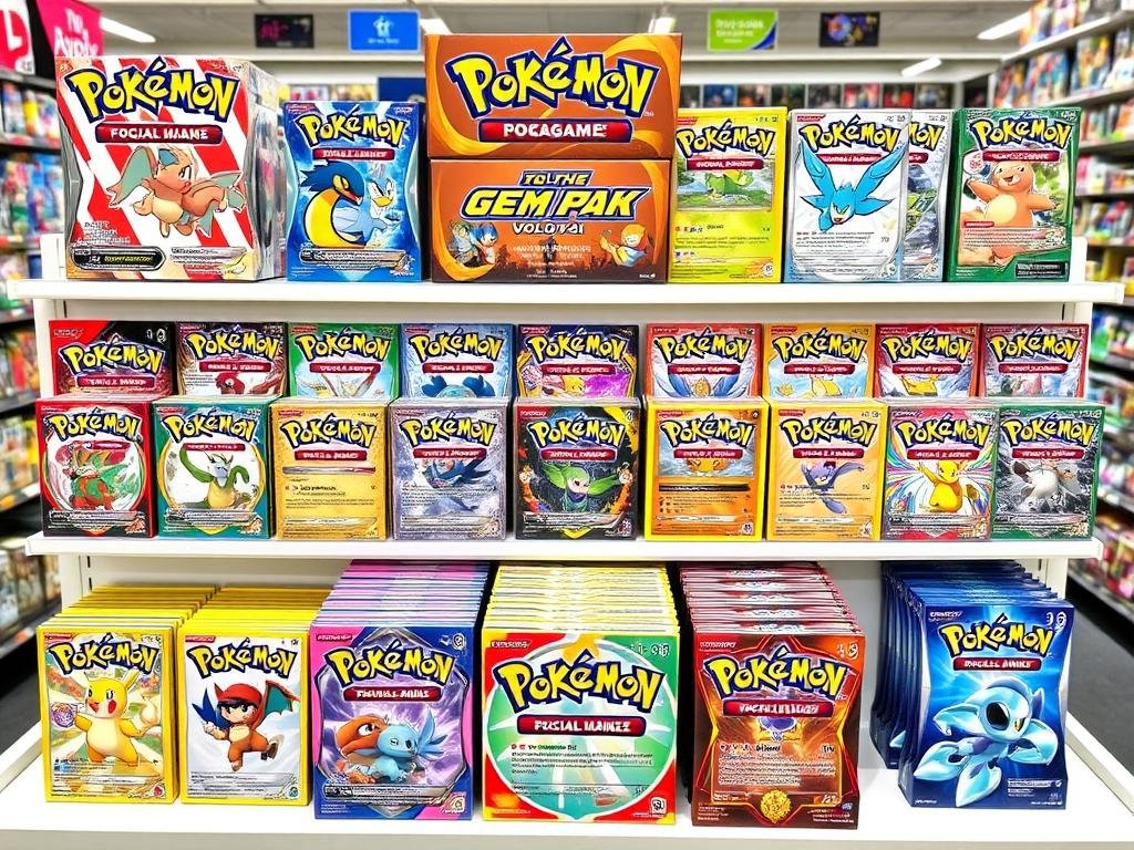 Vielfältiges Sortiment an Pokémon Karten im Großhandel