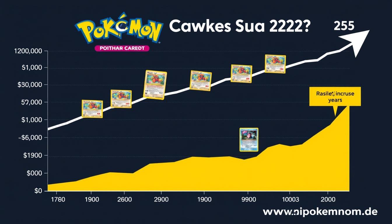 Wertentwicklung von Pokémon Karten über die Jahre