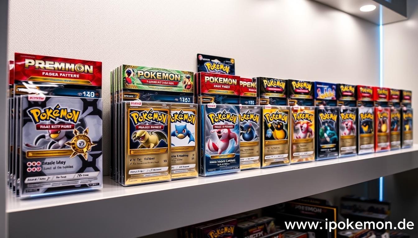 Wertentwicklung von versiegelten Pokémon Booster Displays