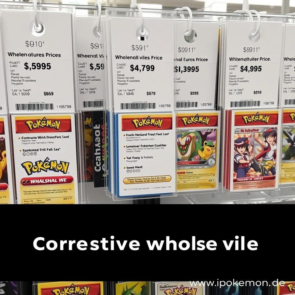 Wettbewerbsfähige Preise für Pokémon Karten im Großhandel