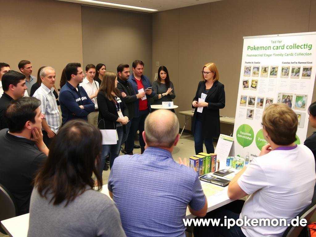 Workshop zum nachhaltigen Sammeln von Pokémon Karten