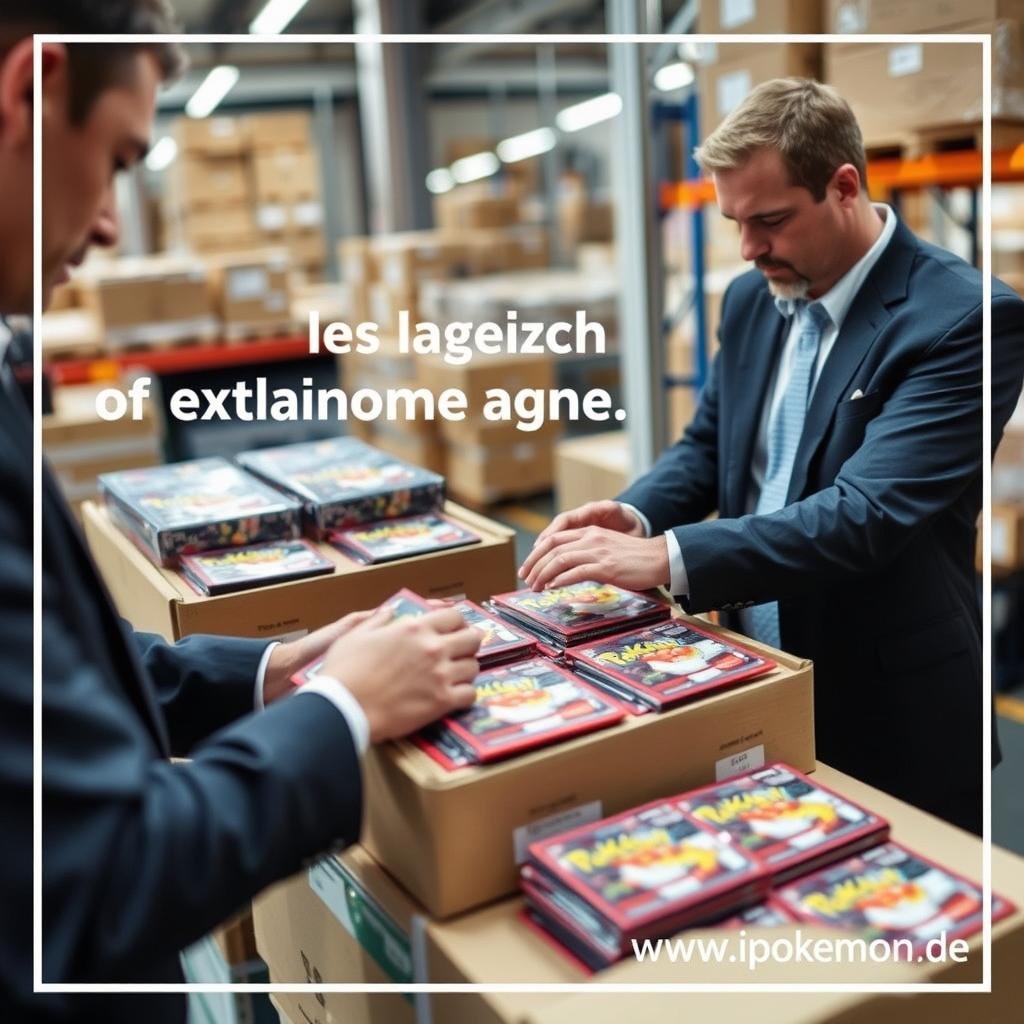 Zuverlässige Logistik für Pokémon Karten Lieferungen