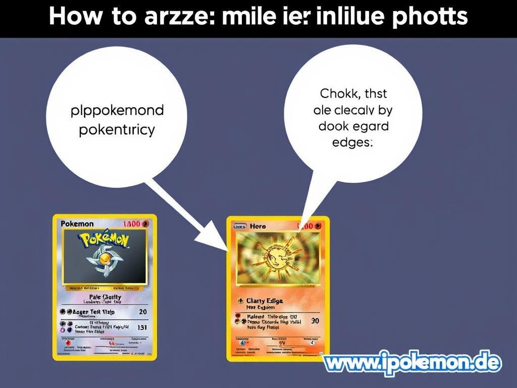 Analyse von Produktbildern bei Pokémon Karten