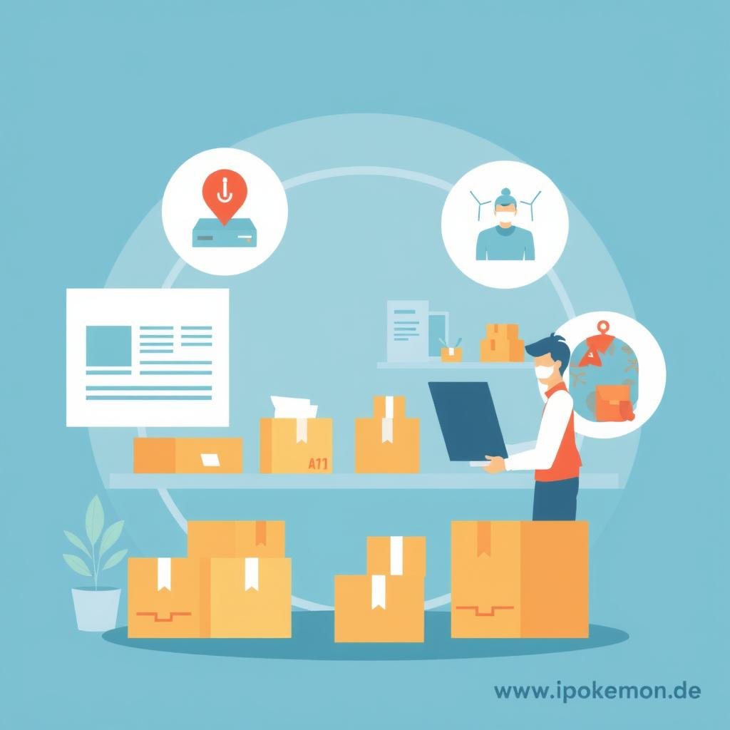 Bestellprozess für Pokémon Karten im Großhandel