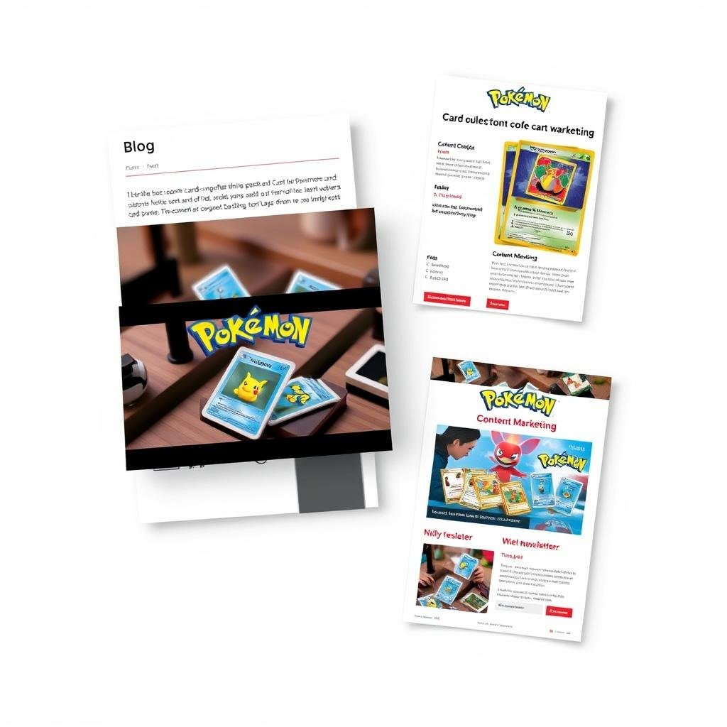 Content Marketing für Pokémon Karten Online