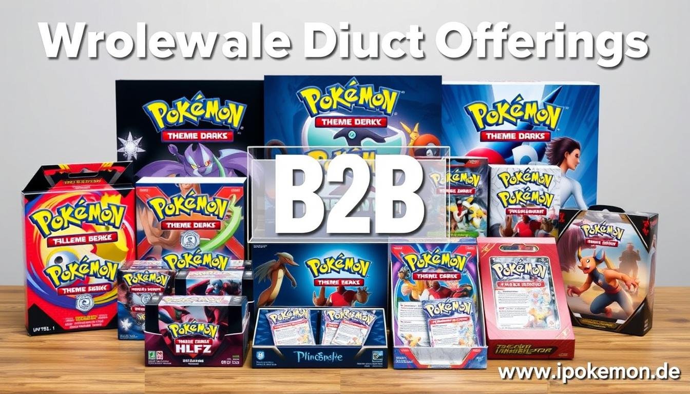Exklusive Pokémon Karten Großhandelsangebote mit verschiedenen Produkten