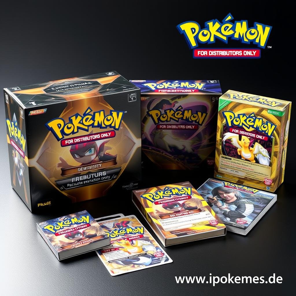 Exklusive Produkte für Pokémon Großhändler