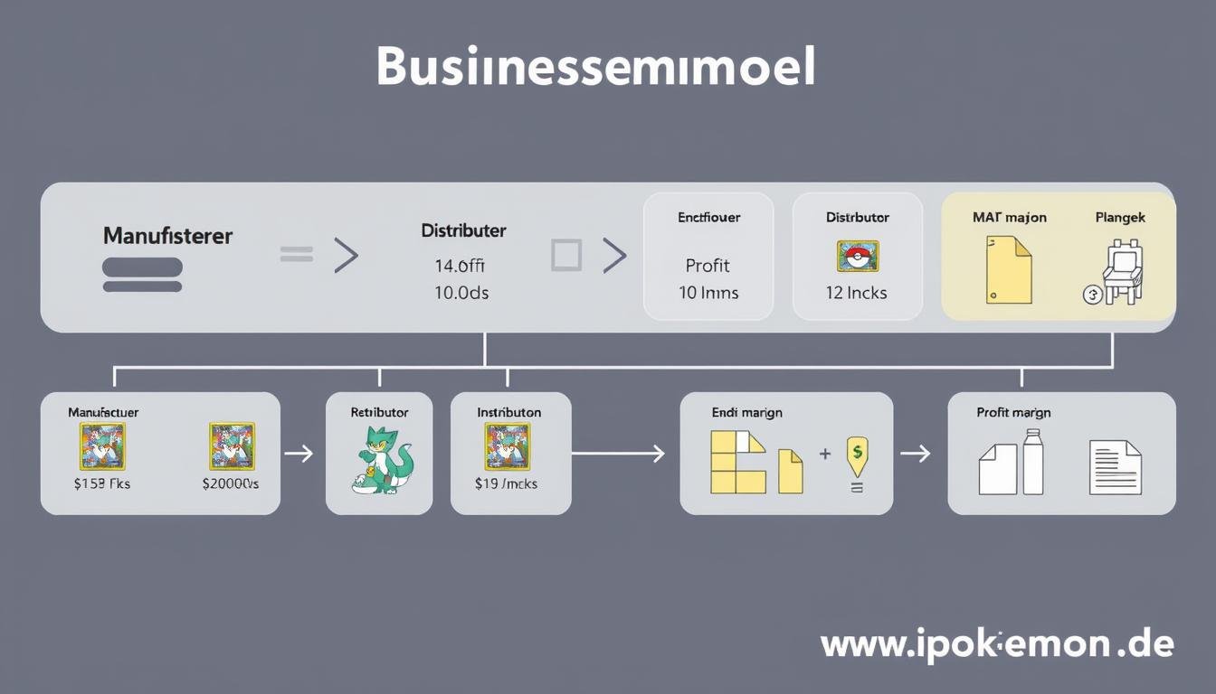 Geschäftsmodell für Pokémon Karten Großhandel