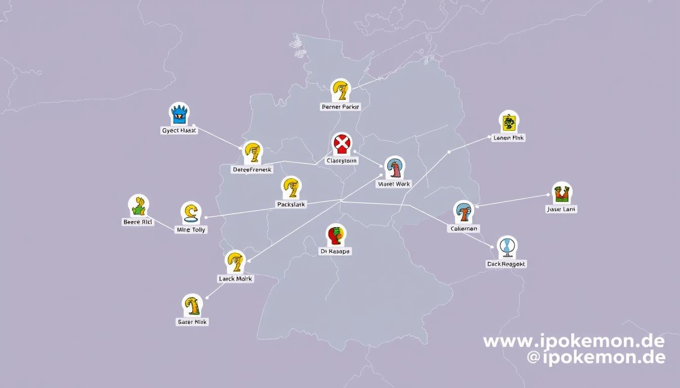Händlernetzwerk für Pokémon Karten in Deutschland