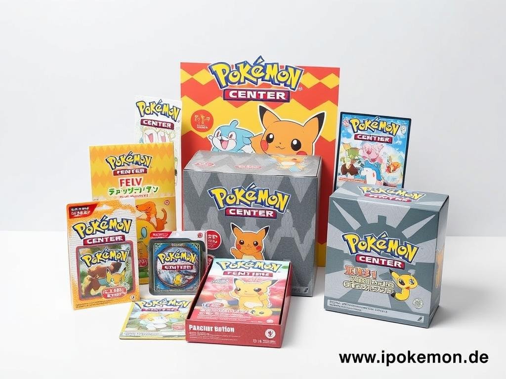 Japanische Pokémon Center Exklusive Produkte