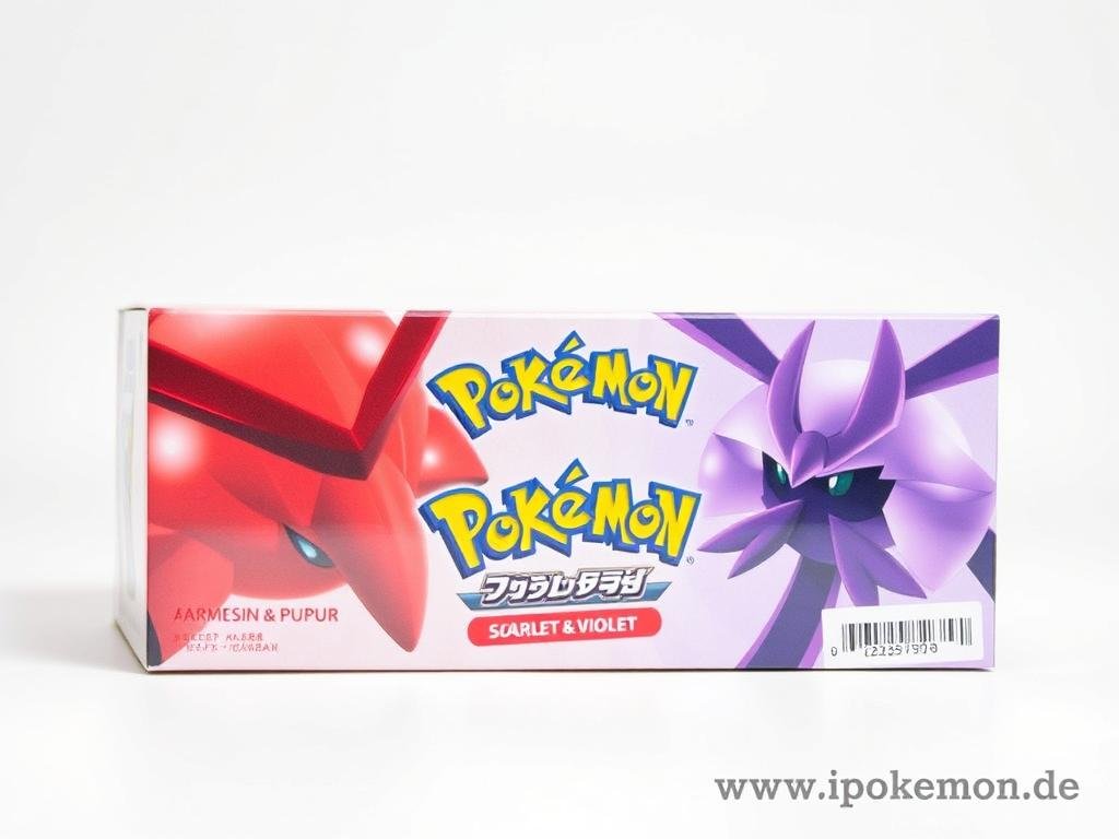 Japanische Pokémon Karmesin & Purpur Booster Box