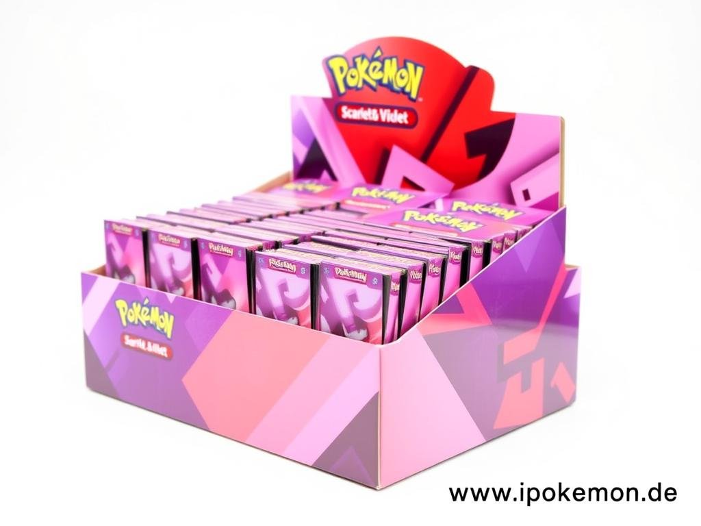 Karmesin & Purpur Booster Display