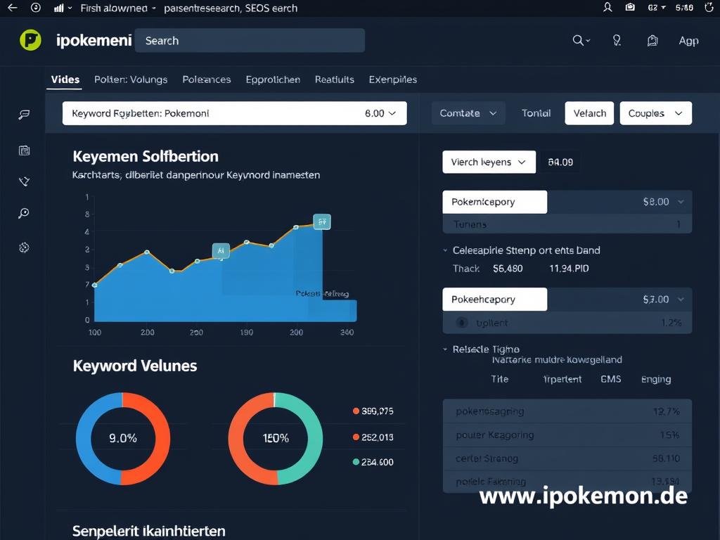 Keyword-Recherche für Pokémon Karten Online