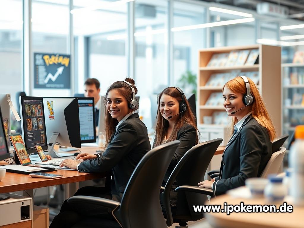 Kontakt zum Pokémon Karten Großhandel Team