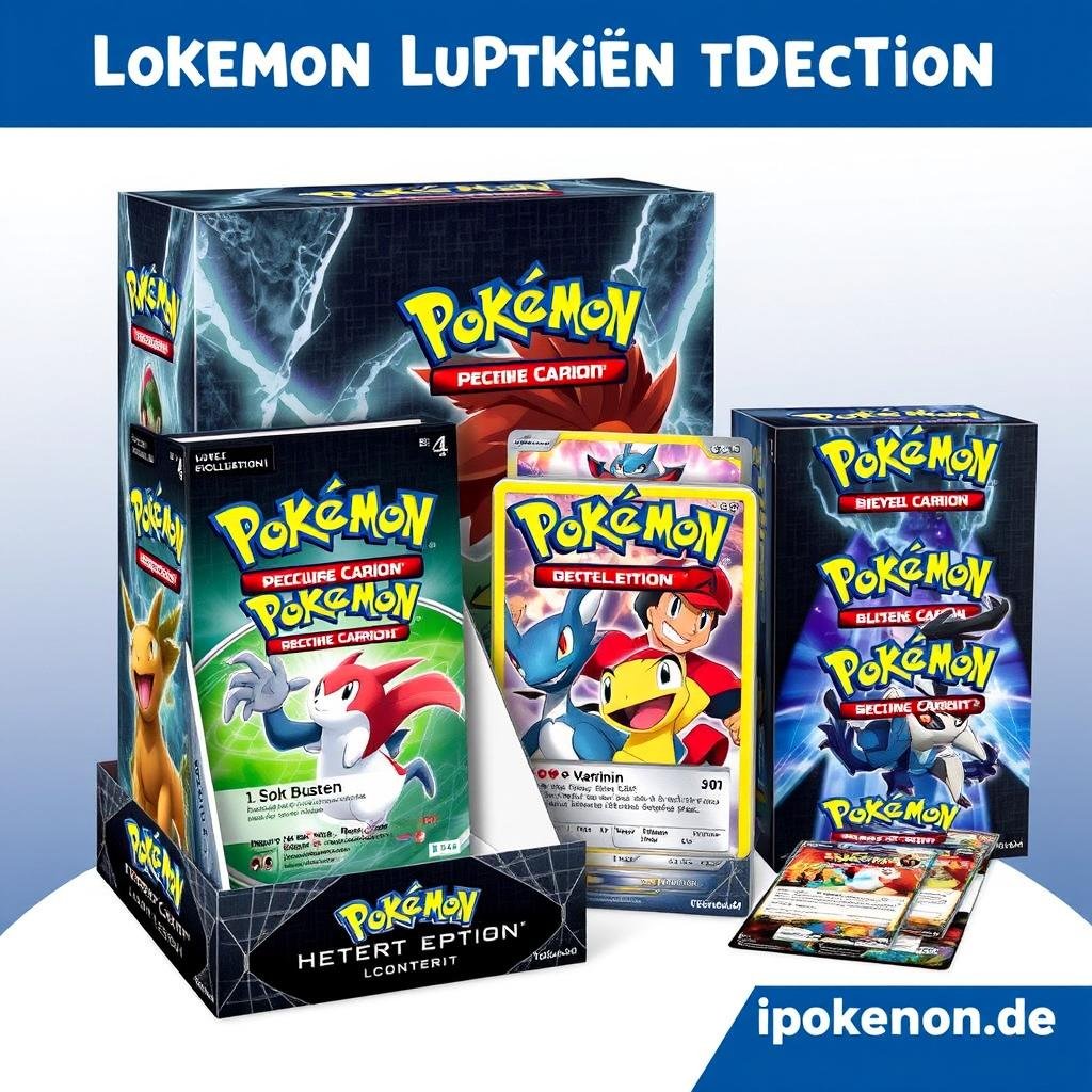 Limitierte Pokémon Karten Kollektionen für Großhändler