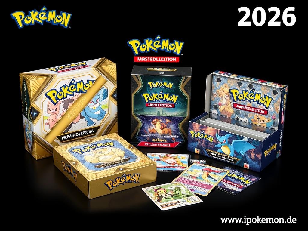 Limitierte Pokémon Karten Spezial-Kollektionen 2026