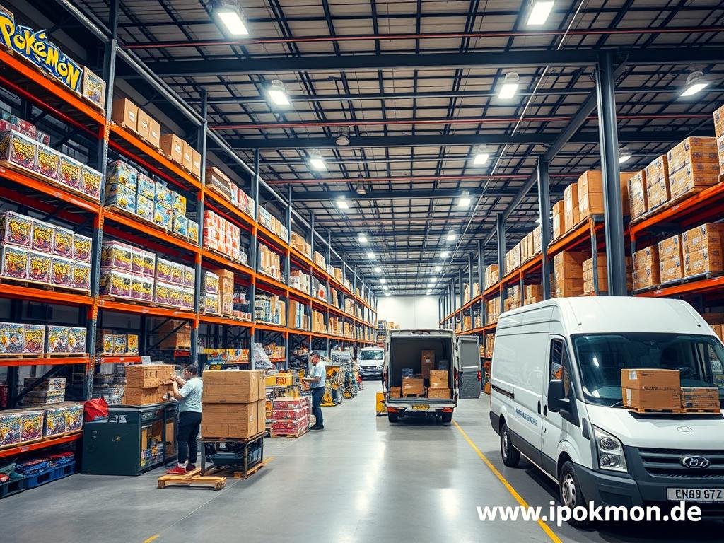 Logistikzentrum für Pokémon Karten Großhandel