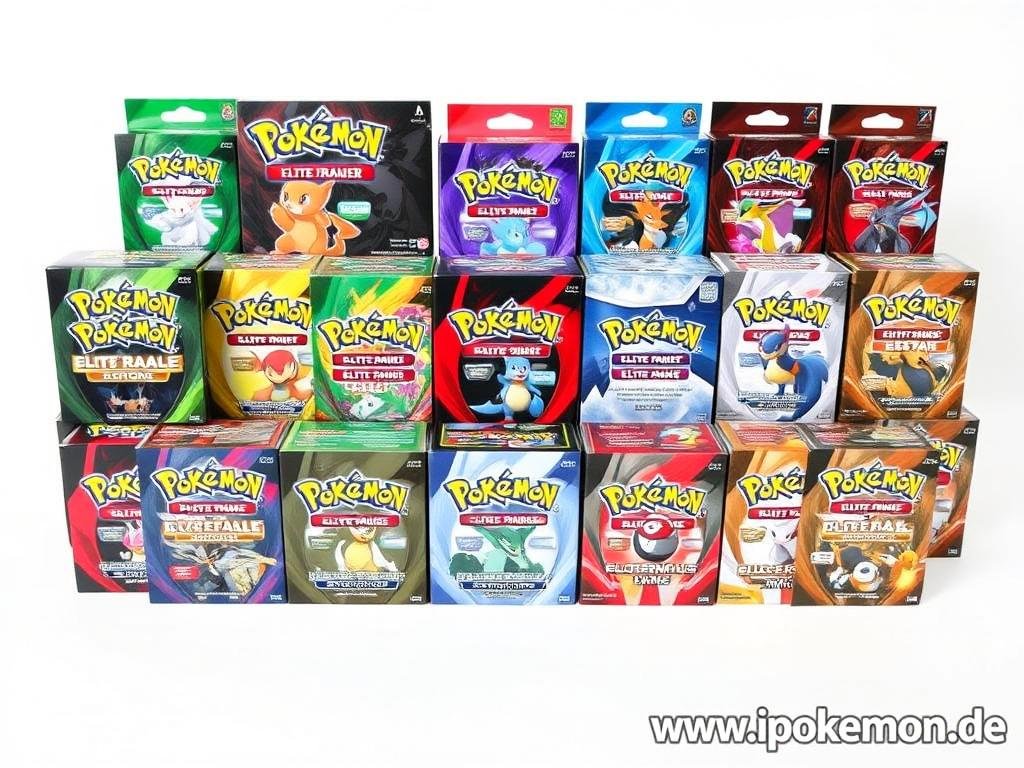 Pokémon Elite Trainer Box Sammlung für Großhändler