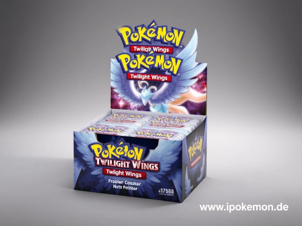 Pokémon Karten Booster Display Zwielichtschwingen