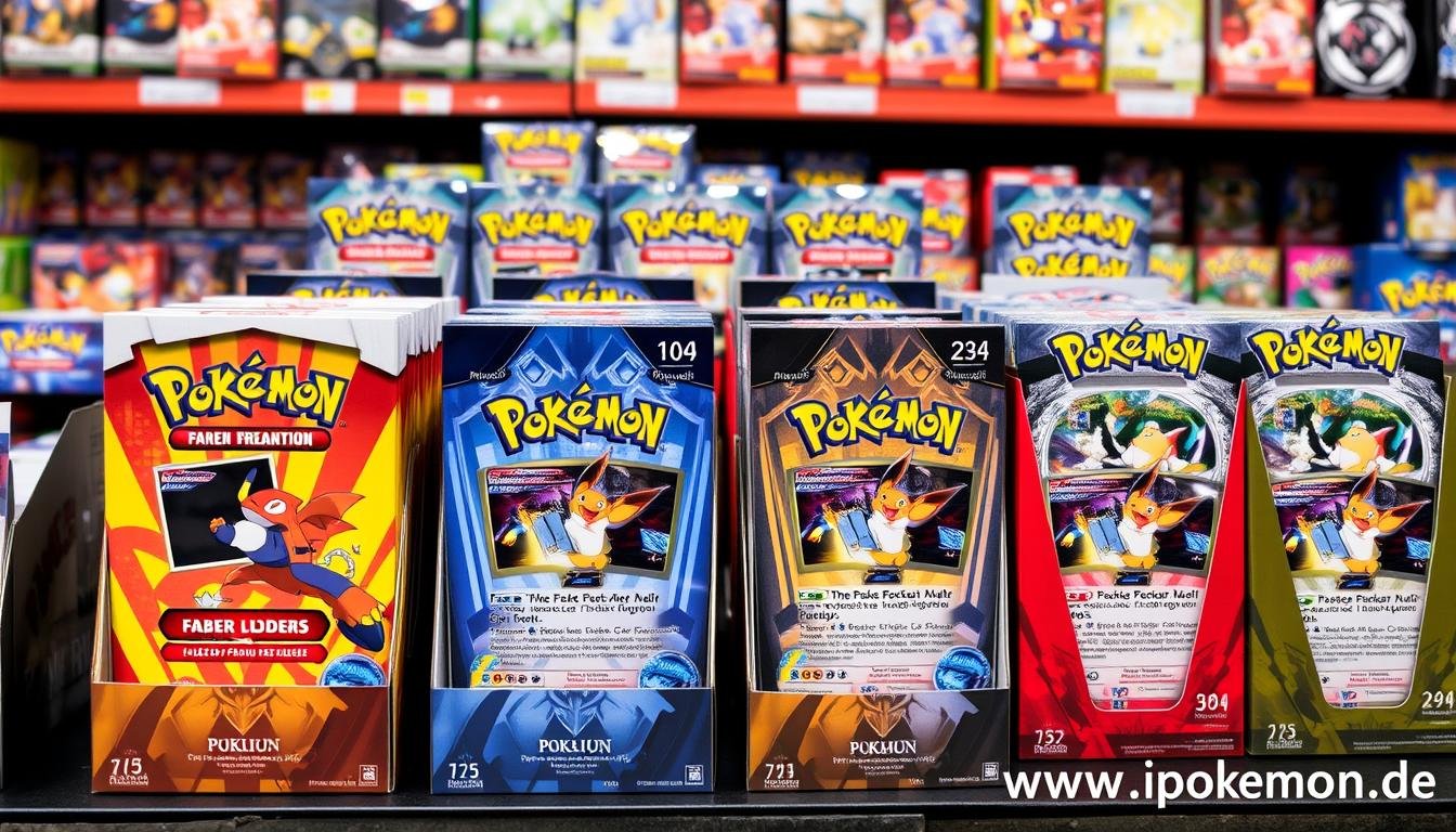 Pokémon Karten Großhandel Display-Sammlung für Wiederverkäufer