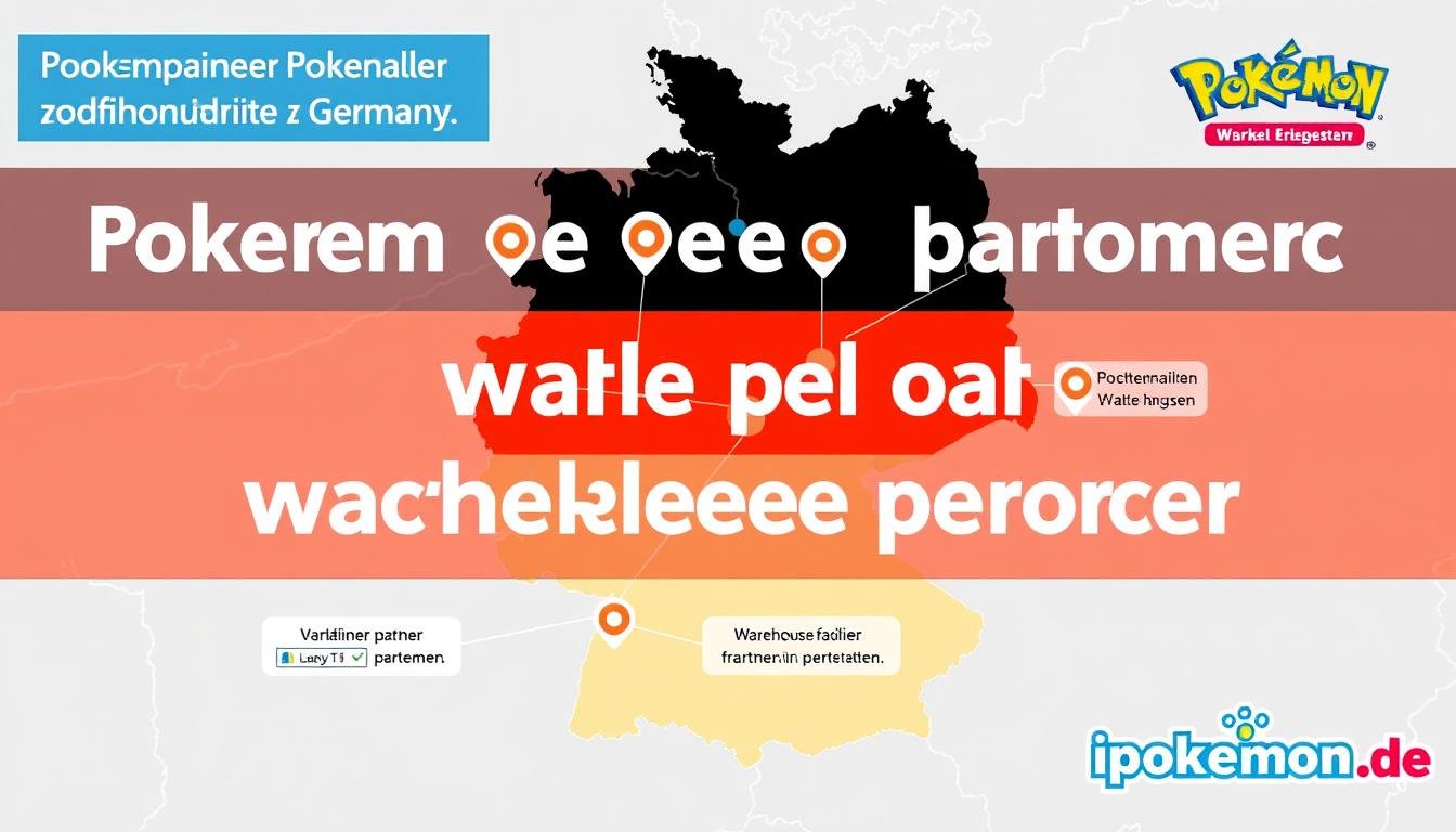 Pokémon Karten Großhandelsnetzwerk in Deutschland