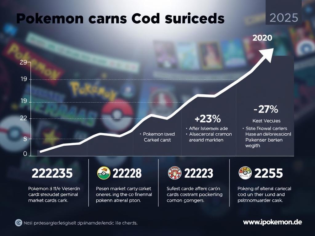 Pokémon Karten Marktentwicklung Grafik 2025
