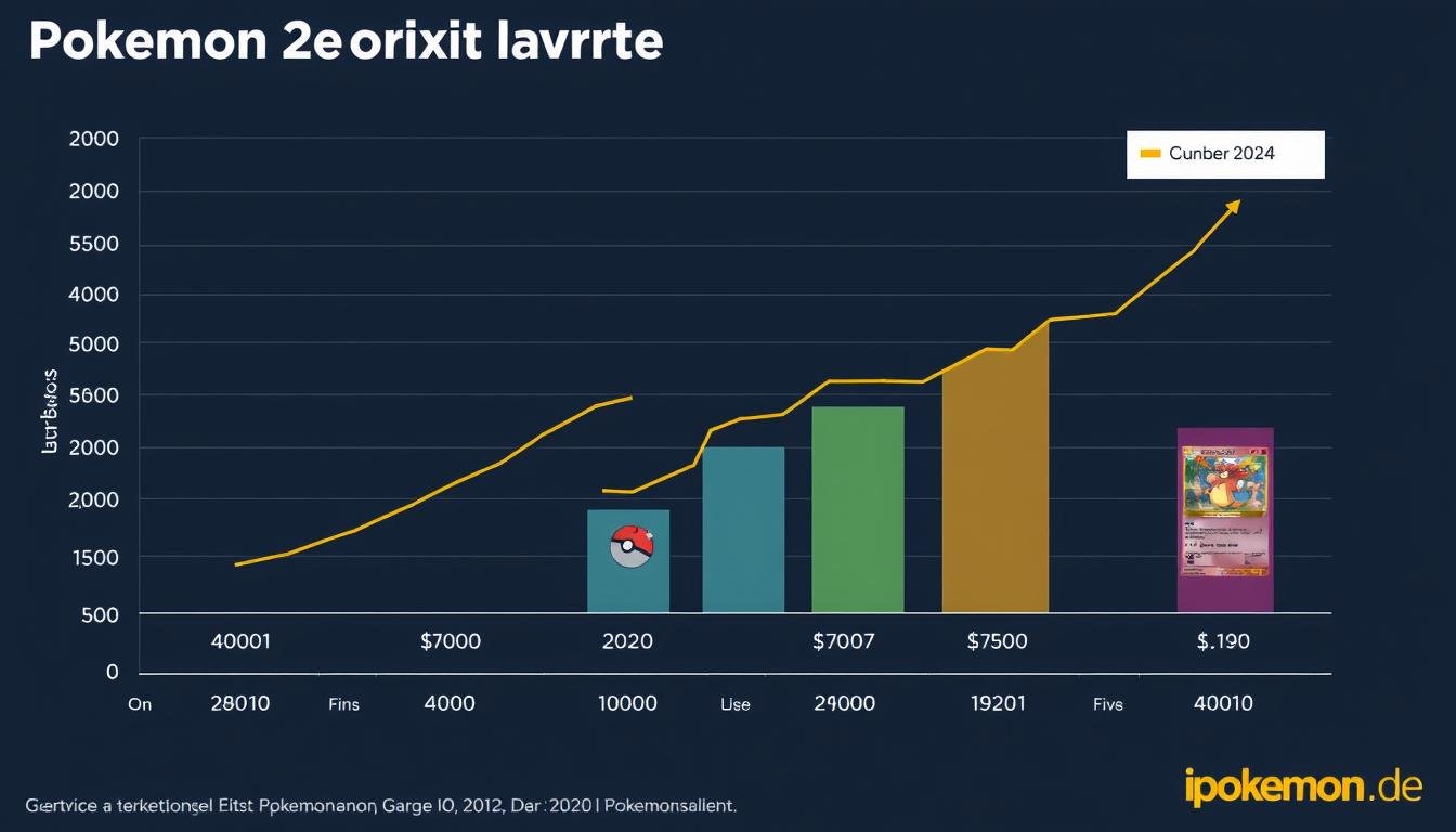 Pokémon Karten Marktüberblick 2024 mit Preisdiagrammen und Trendlinien