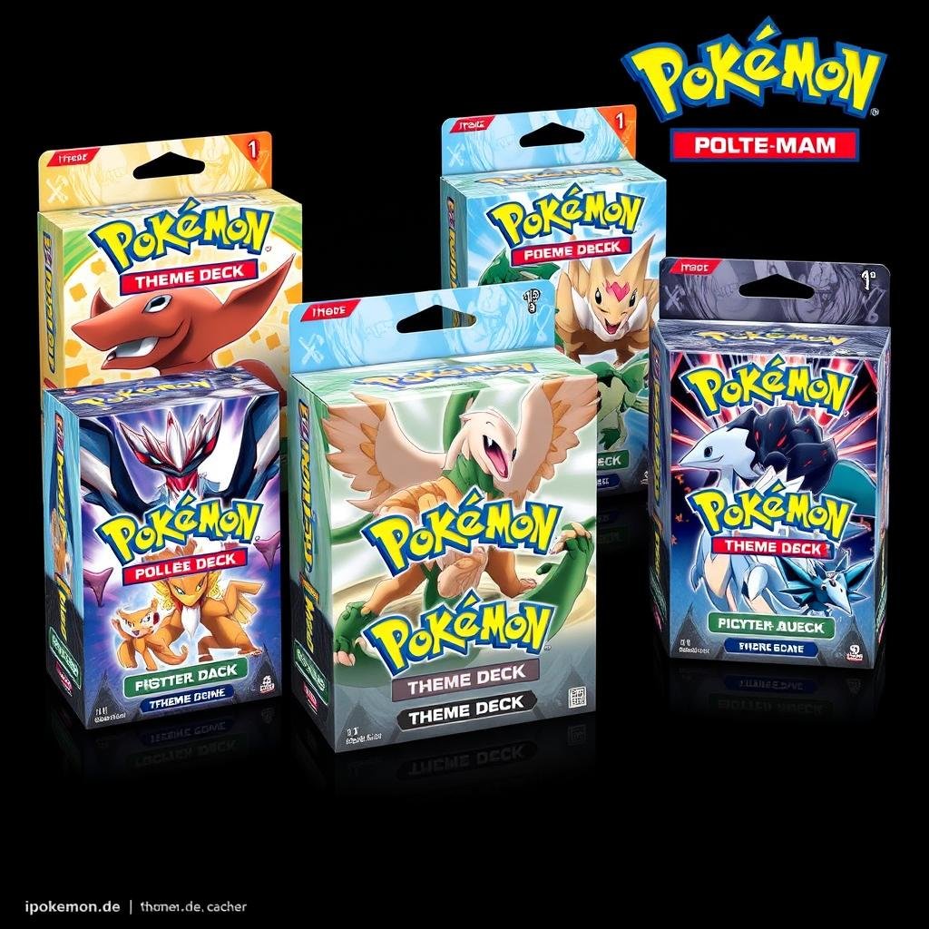 Pokémon Karten Themendecks für Großhändler
