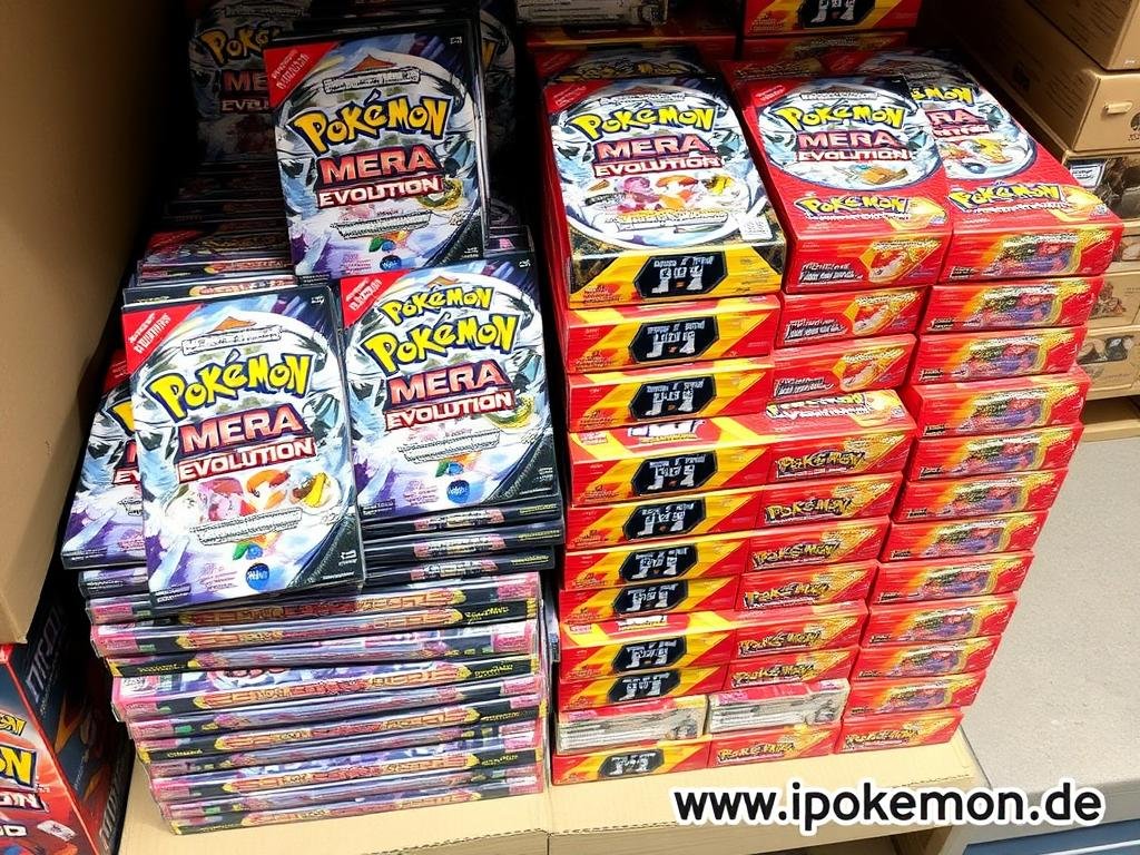Pokémon Mega Evolution Booster Packs im Großhandel