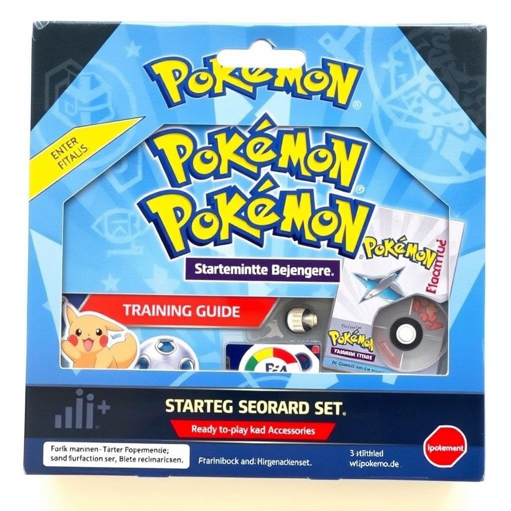 Pokémon Starter-Sets für Einsteiger mit Trainingsanleitung